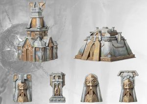Dweghom Terrain Pack - Para Bellum Games Ltd
