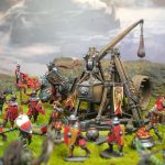 Hundred Kingdoms Trebuchet for Conquest - a miniature dark fantasy wargame.