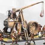 Hundred Kingdoms Trebuchet for Conquest - a miniature dark fantasy wargame.
