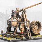 Hundred Kingdoms Trebuchet for Conquest - a miniature dark fantasy wargame.