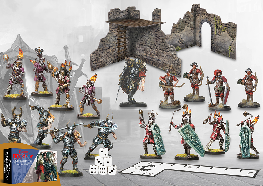 Might of the Orders Warband - Hundred Kingdoms for First Blood - Conquest